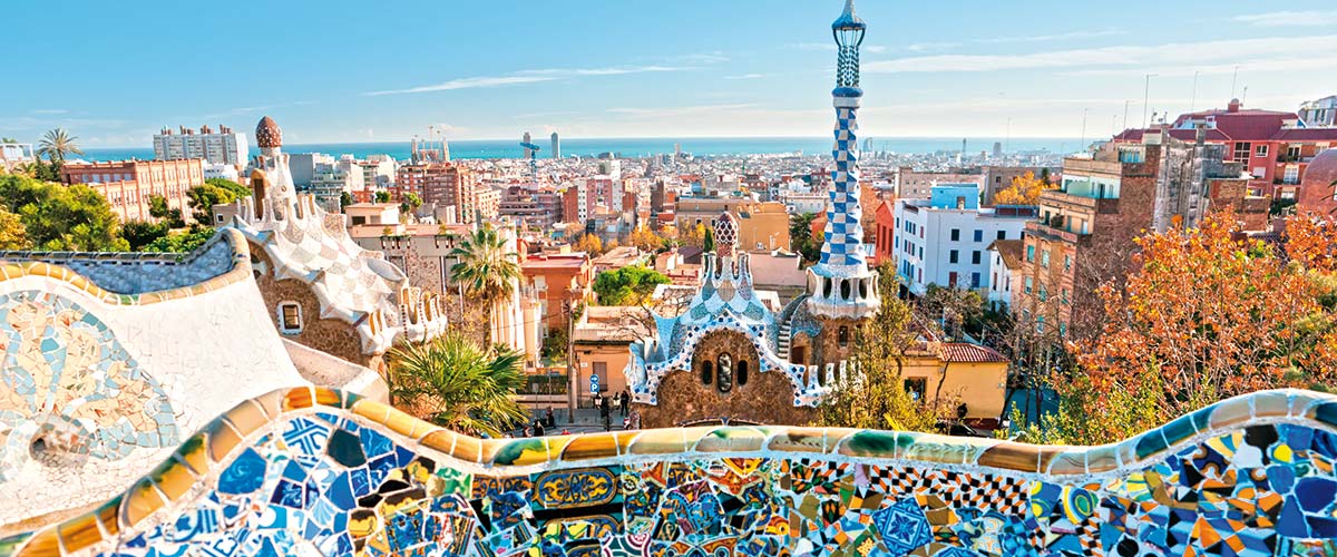 Gaudi's Park Güell, Barcelona